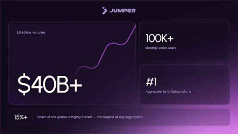 Jumper to Launch JUMP Token Sale on Legion as it Spins Out to Build the Super-App for Onchain Finance