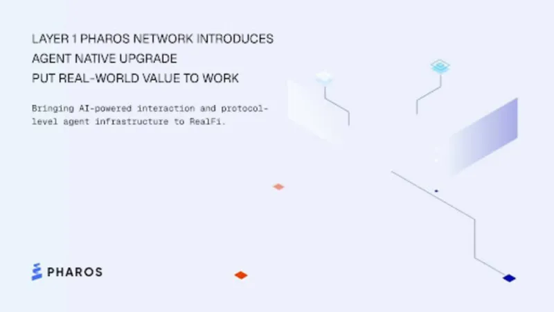 Pharos Network Lets AI Agents Hold Assets and Pay Their Own Gas