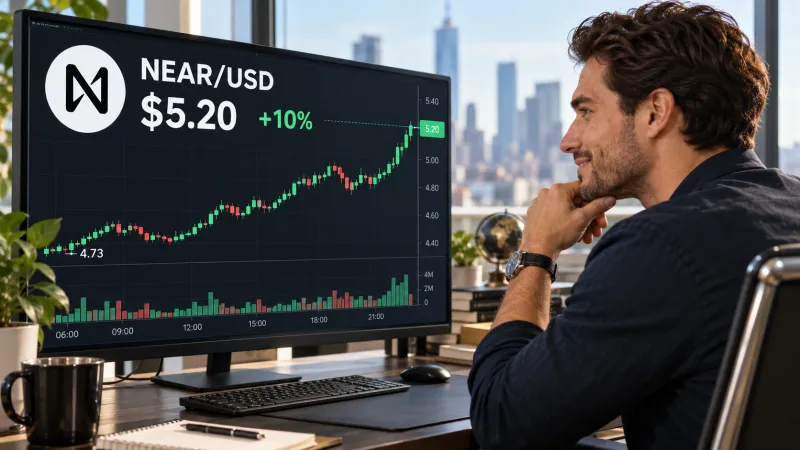 NEAR Holds Above $5 as ETF Inflows Hit $9M for the Week