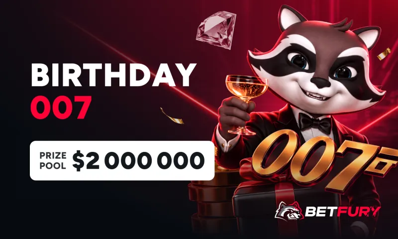 BetFury Launches Birthday 007: $2,000,000 Spy-Themed Celebration of Seven Years