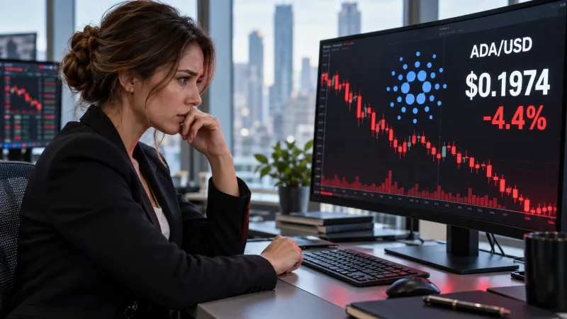 Cardano Falls Below $0.20 as October Losses Hit 25%