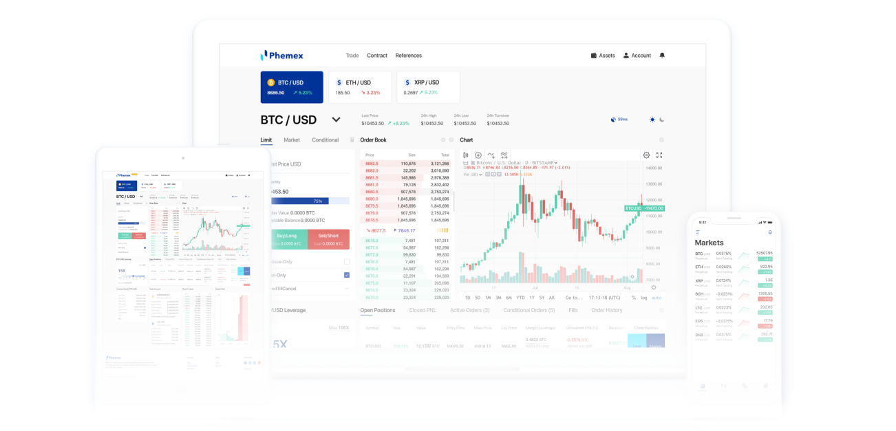 Phemex Mobile Support